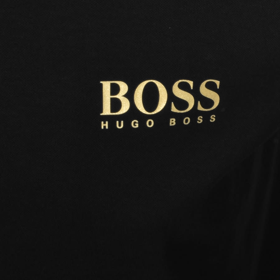 Alternative Image for ProductBOSS Bodywear Full Zip Logo Sweatshirt Black3